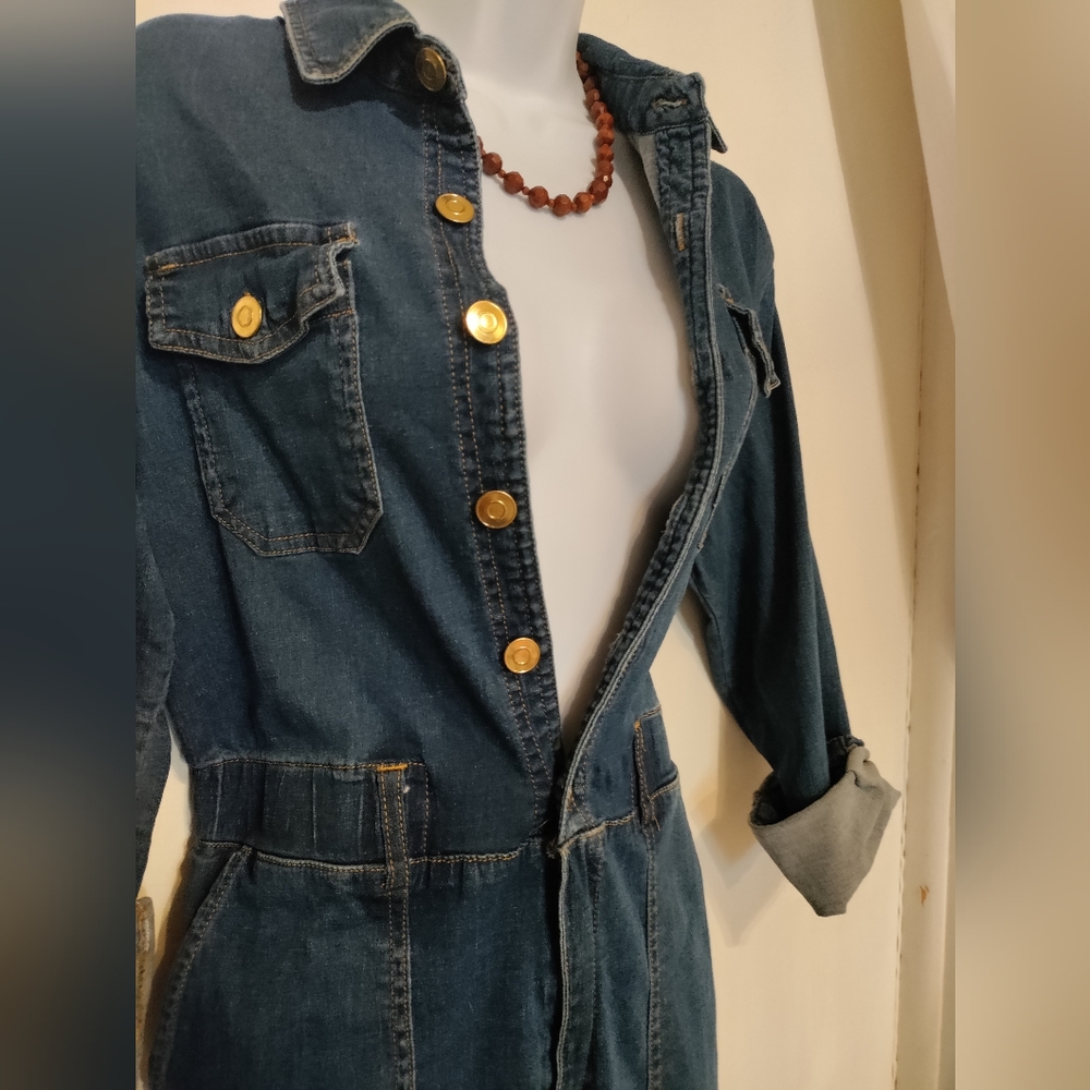Denim jumpsuit